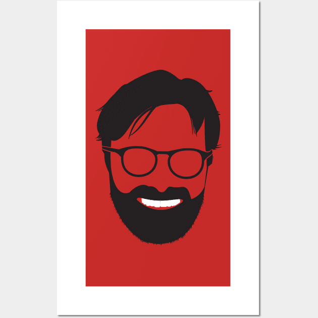 Jurgen.... Jurgen Klopp... LFC Wall Art by peterdy